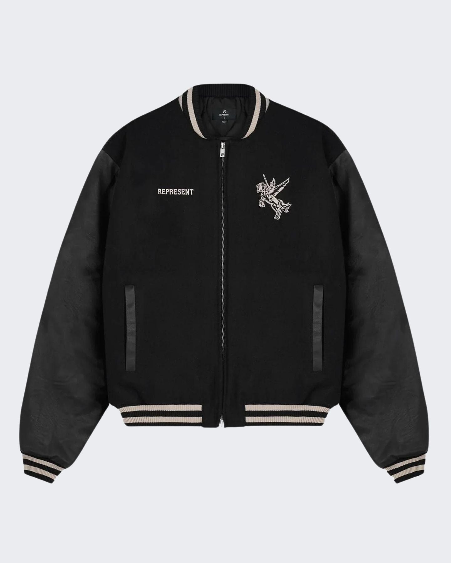 Represent Giubbino MLM1127 - SanShopLuxury - 2024, Abbigliamento, Autunno/Inverno, FW24, Giubbino, Idoneo, L, M, Nero, Outlet, Represent, S, Uomo, XL, XXL