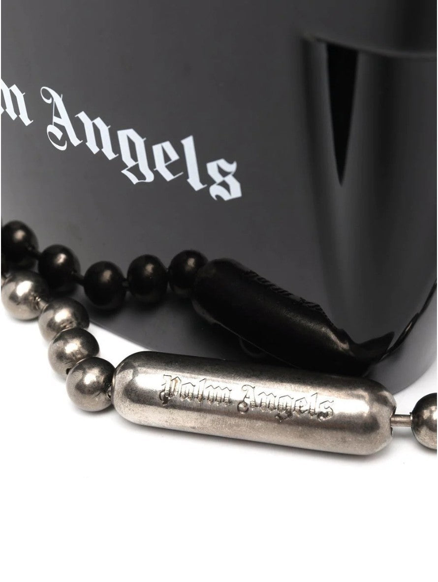 Palm Angels Borsa Da Spalla PWNQ002C99PLA001 - SanShopLuxury - Autunno/Inverno, Borsa Da Spalla, Carry Over, Continuativo, Donna, Fucsia, Idoneo, Nero, New, Palm Angels, Primavera/Estate, Rosa, Tracolla Rigida, Unica, Valigeria