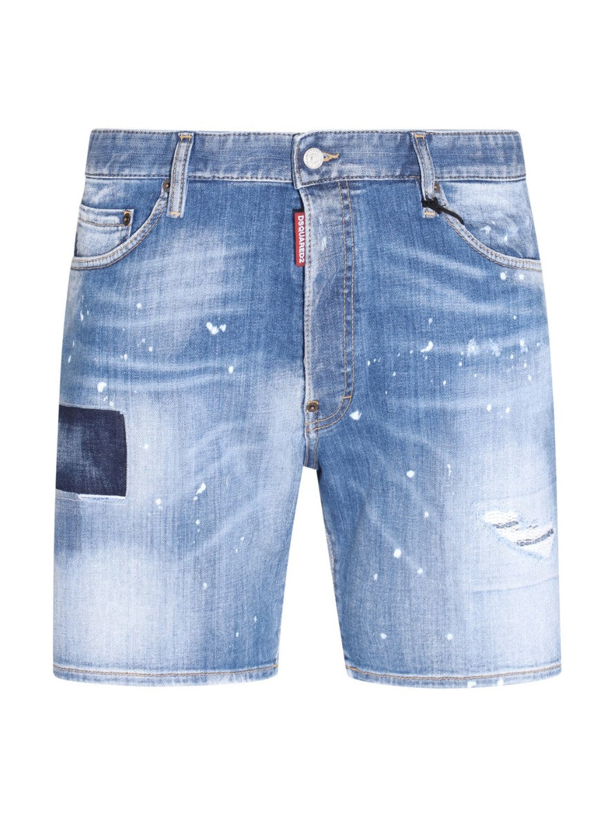 Dsquared2 Short S74MU0775 - SanShopLuxury - 2023, 46, 48, 50, 52, 54, 56, Abbigliamento, Blu, Dsquared2, Idoneo, Outlet, Primavera/Estate, Short, SS23, Uomo