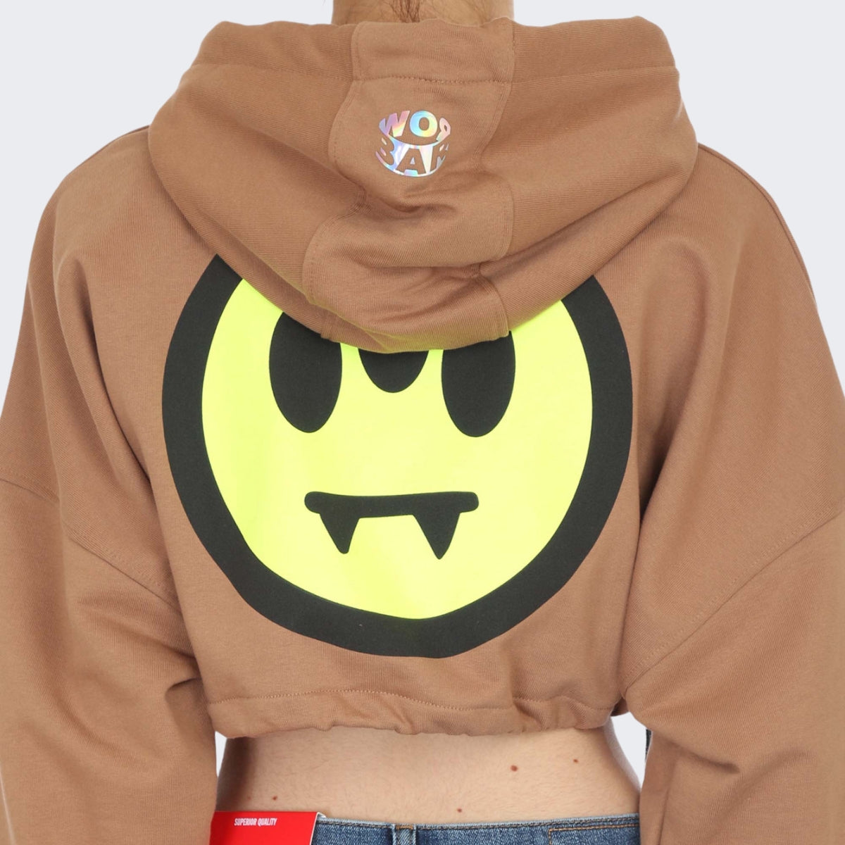 Barrow Felpa 032861 - SanShopLuxury - 2022, Abbigliamento, Autunno/Inverno, Barrow, Beige, Con Cappuccio, Donna, Felpa, FW22, Idoneo, L, M, Nero, Outlet, Rosa, S