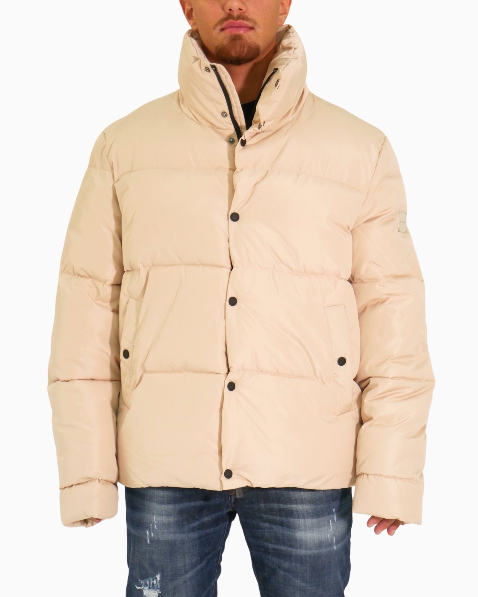 Why Not Brand Giubbino GH1-LATTE - SanShopLuxury - 2025, Abbigliamento, Autunno/Inverno, Avorio, FW25, Giubbino, Idoneo, L, M, New, Uomo, Why Not Brand, XL, XXL