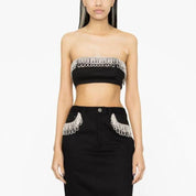 Rotate Top 100538100/4004 - SanShopLuxury - 2023, 38, 40, Abbigliamento, Autunno/Inverno, Donna, FW23, Nero, Outlet, Rotate, Top, Ultimo