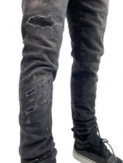 Marcelo Burlon Jeans CMCE005F16238062 - SanShopLuxury - -50%, 2018, 43, 47, Abbigliamento, Autunno/Inverno, FW18, Jeans, Marcelo Burlon, Nero, Outlet, Uomo