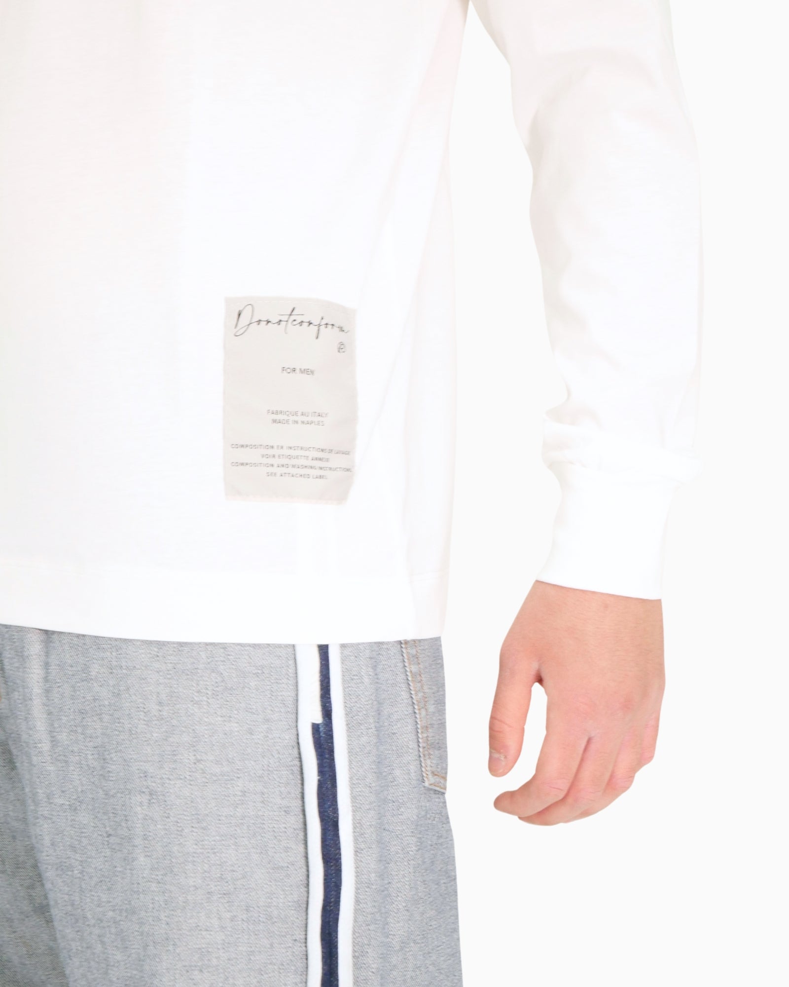 Donotconform T-Shirt TEE5090-B - SanShopLuxury - 2025, Abbigliamento, Bianco, Donotconform, Idoneo, L, M, New, Primavera/Estate, S, SS25, T-Shirt, Uomo, XL