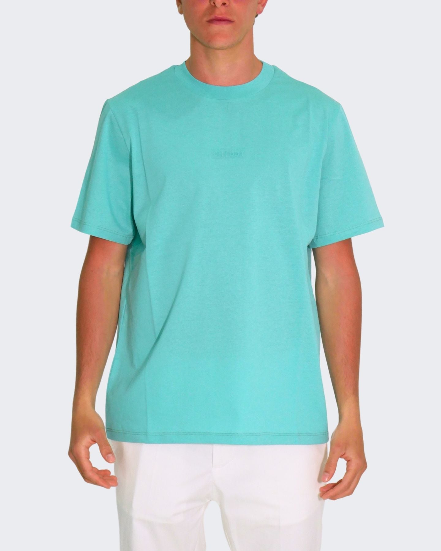 Chiodi Milano T-Shirt 0276-T - SanShopLuxury - 2024, Abbigliamento, Chiodi Milano, Idoneo, L, M, Outlet, Primavera/Estate, S, SS24, T-Shirt, Tiffany, Turchese, Uomo, XL, XXL, XXXL, XXXXL