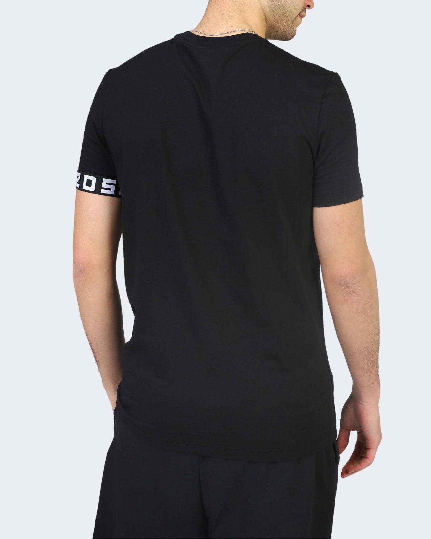 Dsquared2 T-Shirt D9M3S5130 - SanShopLuxury - 2024, Abbigliamento, Beachwear, Bianco, Bianco-Rosso, Dsquared2, Idoneo, L, M, Nero, Outlet, Primavera/Estate, S, SS24, T-Shirt, Uomo, XL, XXL