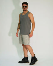 Gavensemble T-Shirt Canotta TANK1000-G - SanShopLuxury - 2024, Abbigliamento, Gavensemble, Grigio, Idoneo, L, M, Outlet, Primavera/Estate, S, SS24, T-Shirt Canotta, Uomo, XL, XXL