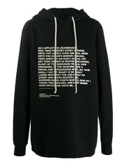 Rick Owens Drkshdw Felpa DU19F6285/FEP3 - SanShopLuxury - -50%, 2019, Abbigliamento, Autunno/Inverno, Felpa, FW19, L, Nero, Outlet, Rick Owens Drkshdw, Uomo, XL