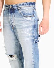 Gavensemble Jeans SS25-BAGGY810-BL - SanShopLuxury - 2025, 44, 46, 48, 50, 52, 54, Abbigliamento, Blu, Gavensemble, Idoneo, Jeans, New, Primavera/Estate, SS25, Uomo