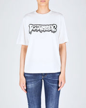 Dsquared2 T-Shirt S75GD0403/S24668961 - SanShopLuxury - 2024, Abbigliamento, Bianco, Donna, Dsquared2, Idoneo, L, M, Outlet, Primavera/Estate, S, SS24, T-Shirt, Ultimo, XL, XS