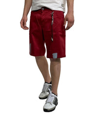 Giggle Short GIGGLE 007 009 - SanShopLuxury - -70%, 2016, 46, 54, Abbigliamento, Bordeaux, Giggle, Outlet, Primavera/Estate, Rosso, Short, SS16, Uomo