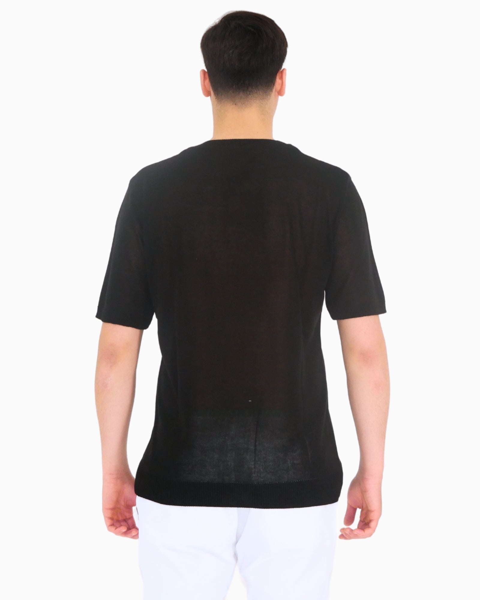 Brian Rush T-Shirt 13/25-NERO - SanShopLuxury - 2025, Abbigliamento, Brian Rush, Idoneo, L, M, Nero, New, Primavera/Estate, S, SS25, T-Shirt, Uomo, XL, XXL, XXXL