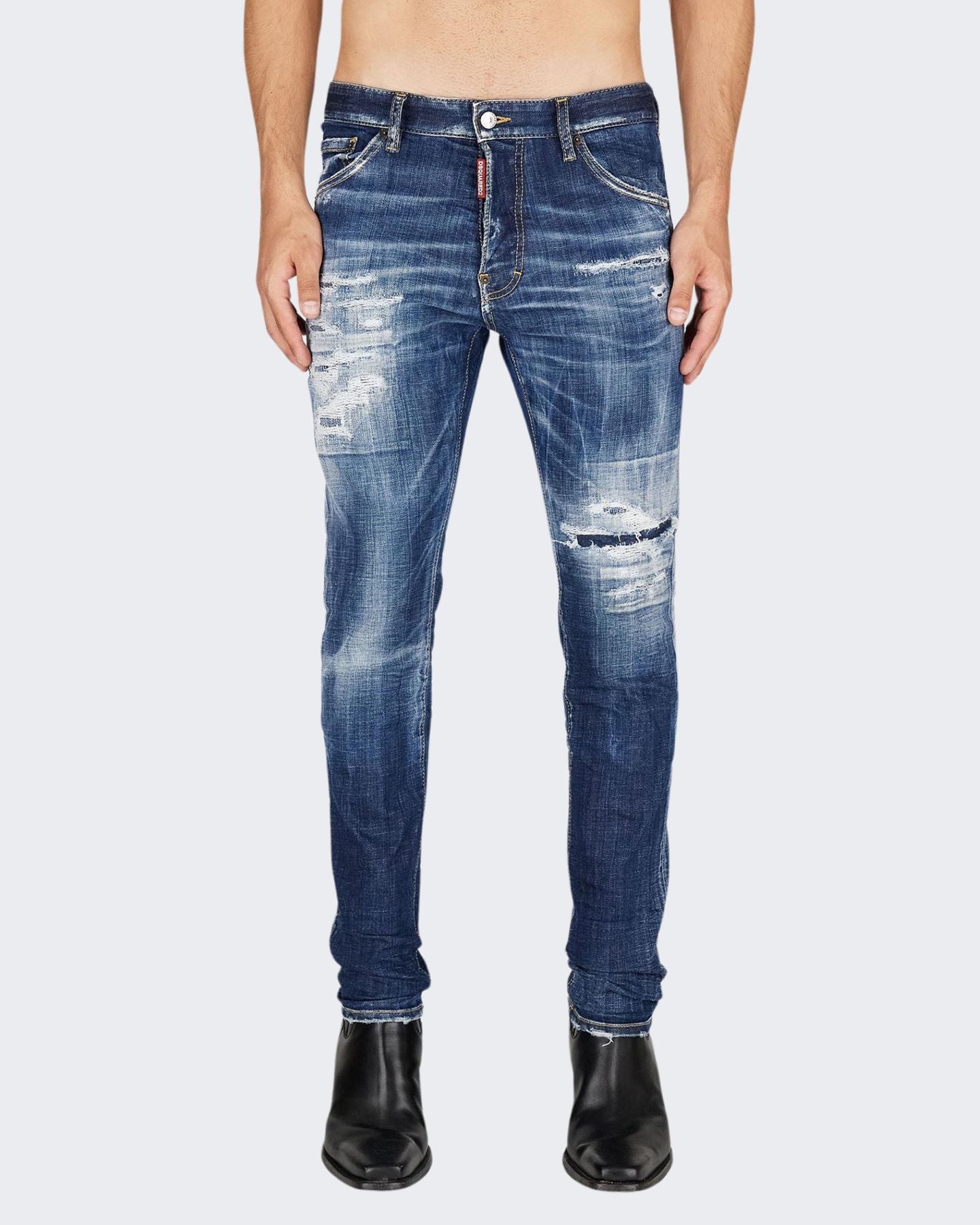 Dsquared2 Jeans S71LB1365 470 - SanShopLuxury - 2024, 44, 46, 48, 50, 52, 54, 56, 58, Abbigliamento, Blu, Dsquared2, Idoneo, Jeans, Outlet, Primavera/Estate, SS24, Uomo