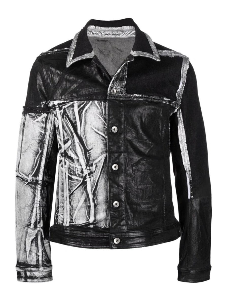 Rick Owens Drkshdw Giubbino DU02A3755 SCOMW1 101 - SanShopLuxury - -50%, 2021, Abbigliamento, Autunno/Inverno, FW21, Giacca, Giubbino, L, M, Nero, Outlet, Rick Owens Drkshdw, Ultimo, Uomo