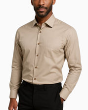 Sartoria Italiana Camicia 001369-01 - SanShopLuxury - 2019, 38, 39, 40, 41, 42, 43, Abbigliamento, Autunno/Inverno, Beige, Camicia, Carry Over, Continuativo, Idoneo, New, Primavera/Estate, Sartoria Italiana, Uomo