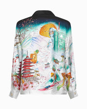 Casablanca Camicia WAW25SH245/04 - SanShopLuxury - 2025, Abbigliamento, Autunno/Inverno, Camicia, Casablanca, Donna, FW25, Idoneo, Multicolore, New, S, XS