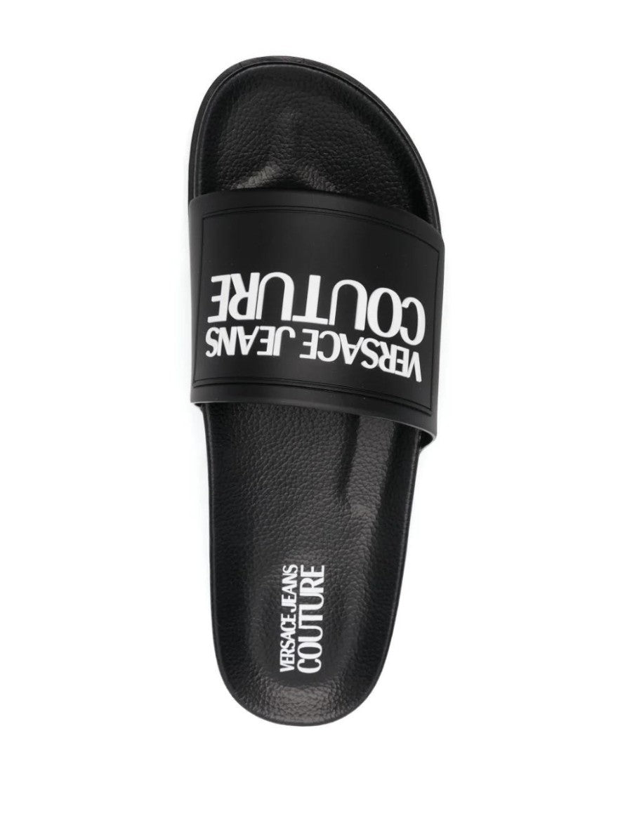 Versace Jeans Couture Sandali 74YA3SQ2 71353 - SanShopLuxury - 2023, 39, 40, Beachwear, Calzature, Nero, Outlet, Primavera/Estate, Sandali, SS23, Ultimo, Uomo, Versace Jeans Couture