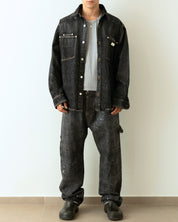 Gavensemble Jeans BAGGY150 - SanShopLuxury - 2024, 44, 46, 48, 50, 52, 54, Abbigliamento, Autunno/Inverno, Continuativo, FW24, Gavensemble, Idoneo, Jeans, Nero, Outlet, Primavera/Estate, Uomo