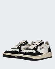Autry Sneakers AULM/CB02 - SanShopLuxury - 2024, 39, 44, Autry, Bianco, Bianco-Nero, Calzature, Outlet, Primavera/Estate, Sneakers, SS24, Stellato, Ultimo, Uomo