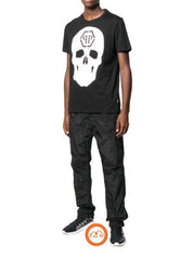 Philipp Plein T-Shirt MTK2665PJY002N - SanShopLuxury - -50%, 2018, Abbigliamento, Autunno/Inverno, FW18, Nero, Outlet, Philipp Plein, T-Shirt, Ultimo, Uomo, XXL