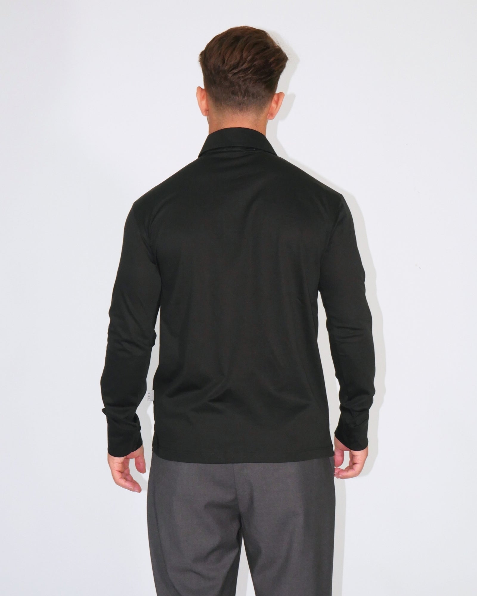 Chiodi Milano T-Shirt Polo FW25-007-NERO