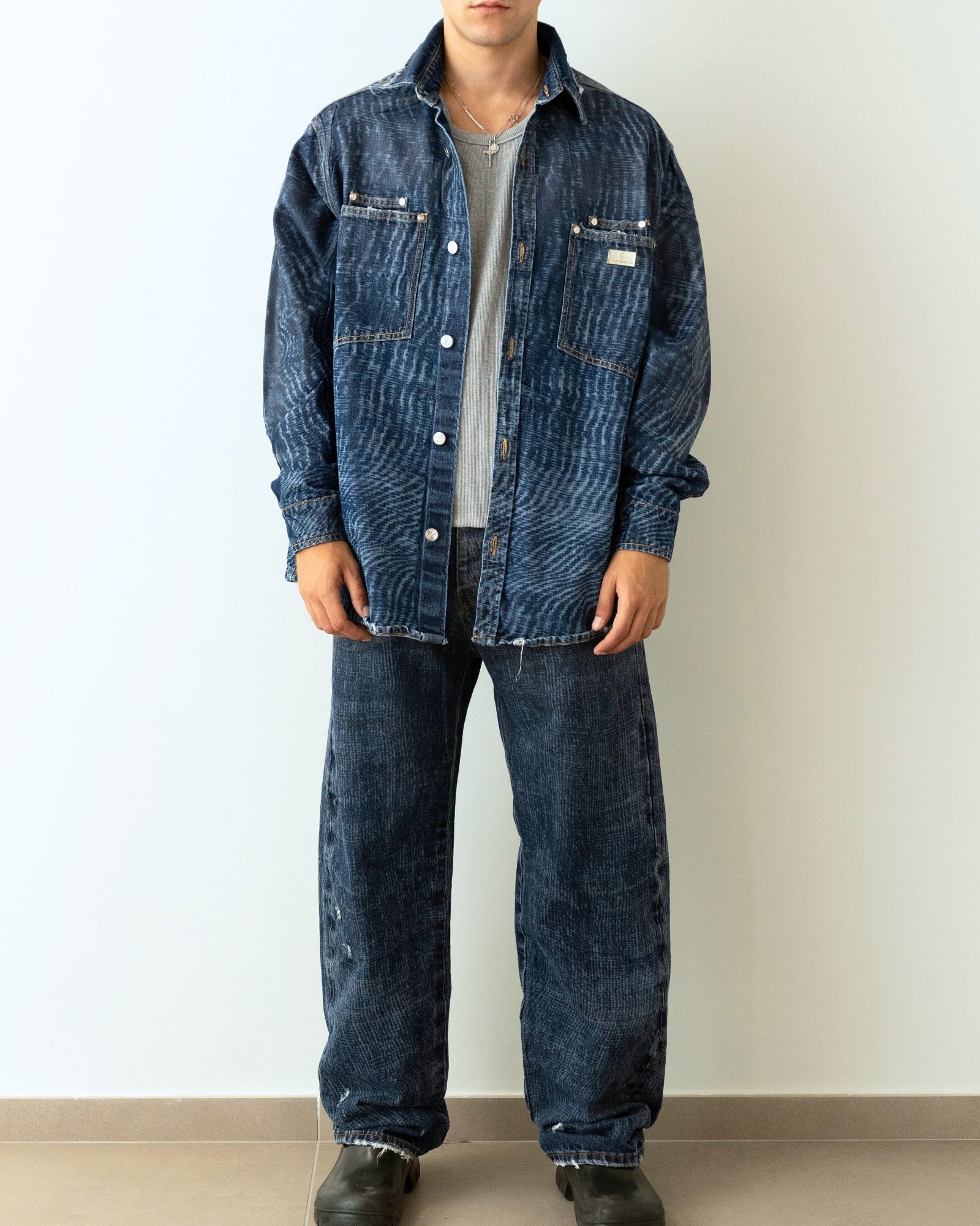 Gavensemble Camicia SHIRT130 - SanShopLuxury - 2024, Abbigliamento, Autunno/Inverno, Blu, Camicia, Continuativo, FW24, Gavensemble, Idoneo, L, M, Outlet, Primavera/Estate, S, Uomo, XL