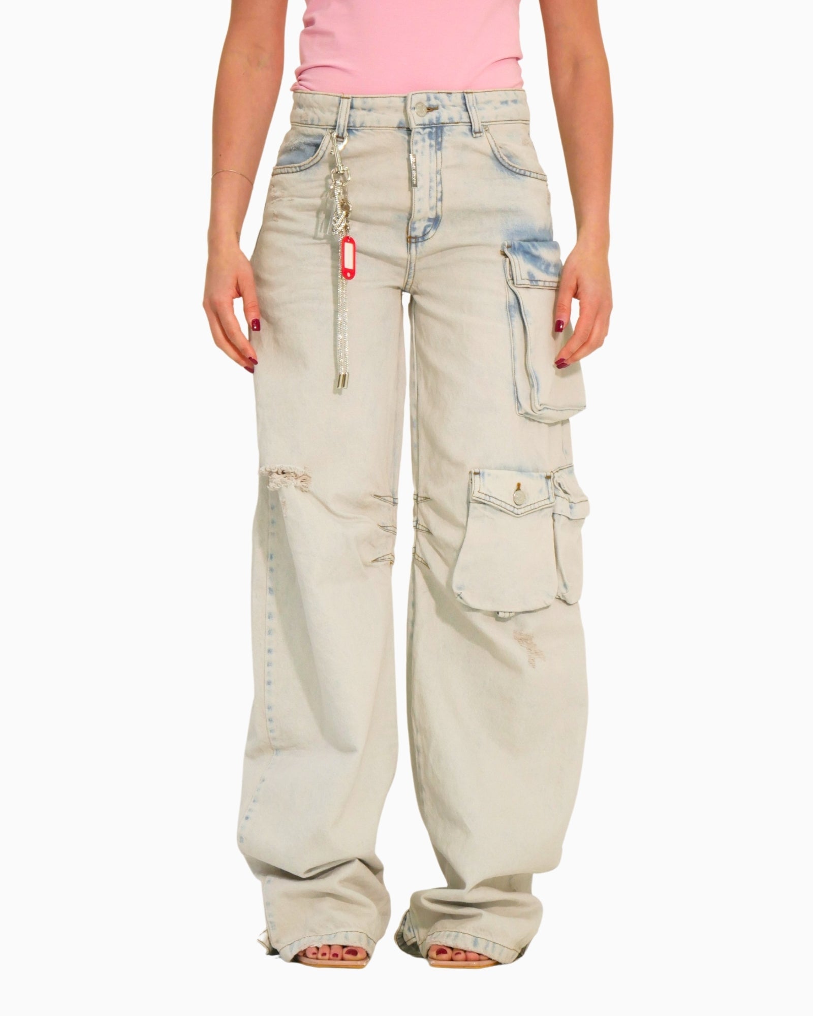 Donotconform Jeans W-BAGGY50 - SanShopLuxury - 2025, 40, 42, 44, 46, 48, Abbigliamento, Azzurro, Donna, Donotconform, Idoneo, Jeans, New, Primavera/Estate, SS25