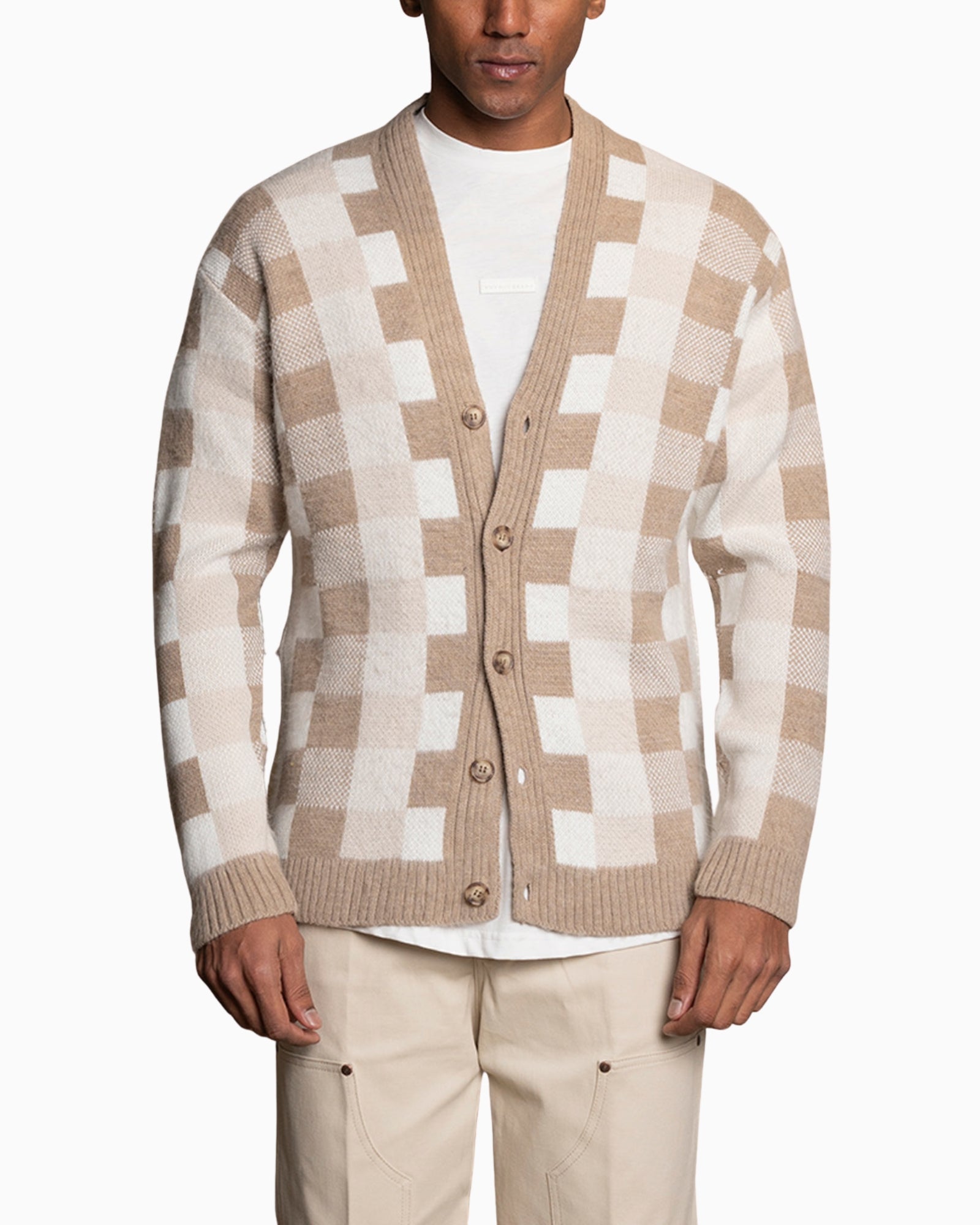 Inverno, Beige, Cardigan, FW25, Idoneo, L, M, New, Uomo, Why Not Brand, XL, XXL