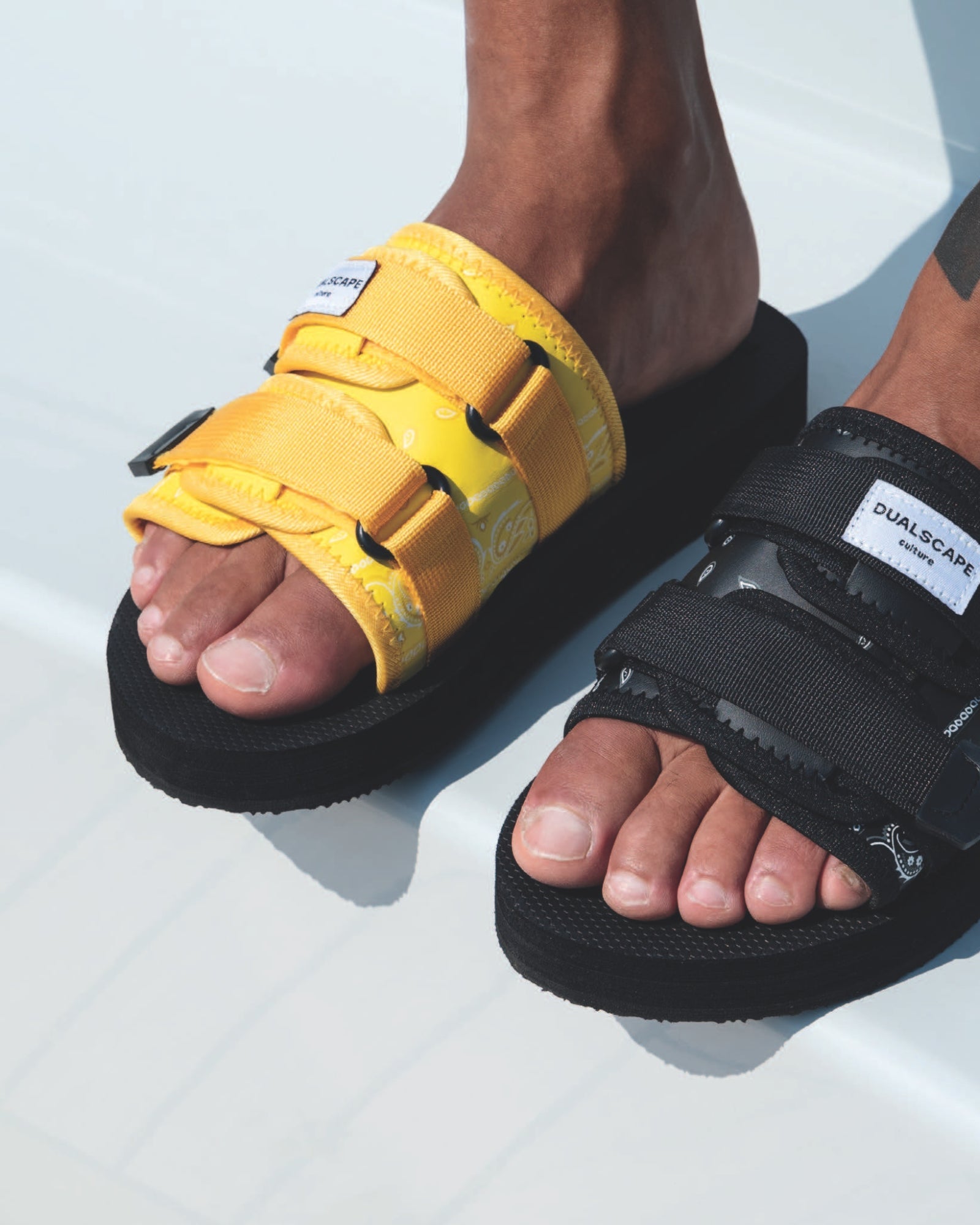 Dualscape Sandali DC-C07-GIALLO - SanShopLuxury - 2025, 39/40, 41/42, 43/44, 45/46, Beachwear, Calzature, Dualscape, Giallo, New, Primavera/Estate, Sandali, SS25, Stellato, Uomo
