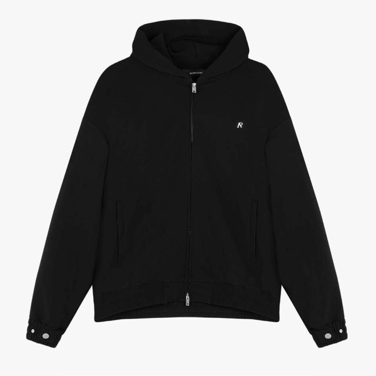 Inverno, Felpa, FW23, Giacca, Idoneo, L, M, Nero, Outlet, Represent, Ultimo, Uomo, XL, Zip