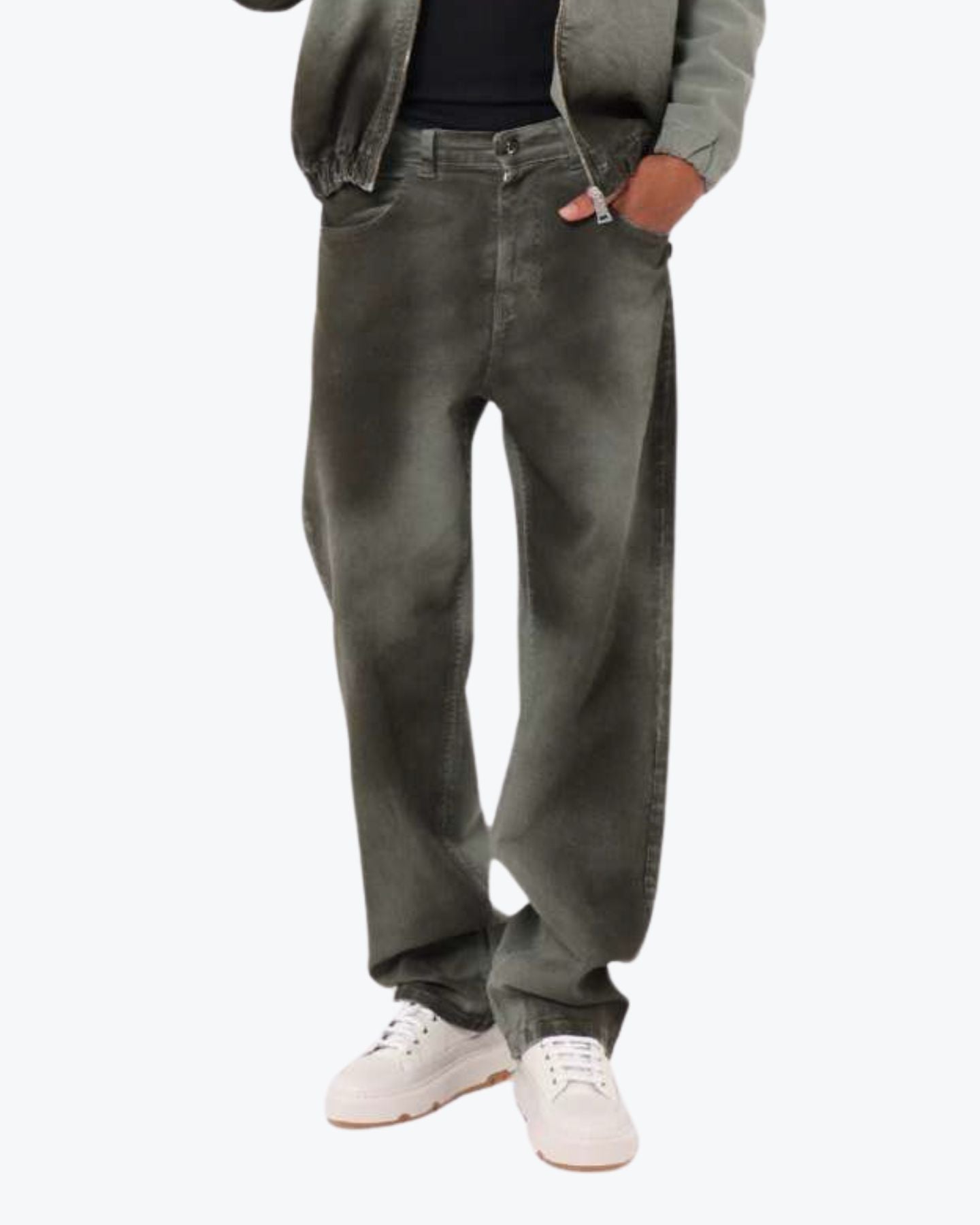 Asensyo Jeans PNCO01V2 - SanShopLuxury - 2024, 44, 46, 48, 50, 52, Abbigliamento, Asensyo, Autunno/Inverno, Continuativo, FW24, Idoneo, Jeans, Outlet, Primavera/Estate, Uomo, Verde