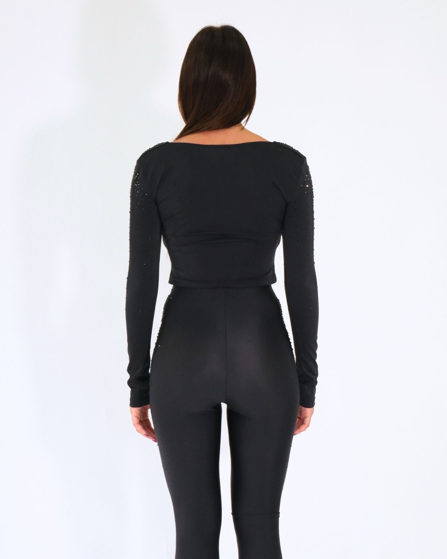 District Margherita Mazzei Top SH45 0407 - SanShopLuxury - 2024, Abbigliamento, Autunno/Inverno, Crop, District Margherita Mazzei, Donna, FW24, Idoneo, L, M, Nero, Outlet, S, Top, XL, XS