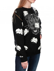 Marcelo Burlon Felpa CWBA015R18630063 1088 - SanShopLuxury - -70%, 2017, Abbigliamento, Autunno/Inverno, Donna, Felpa, FW17, Girocollo, L, M, Marcelo Burlon, Nero, Outlet