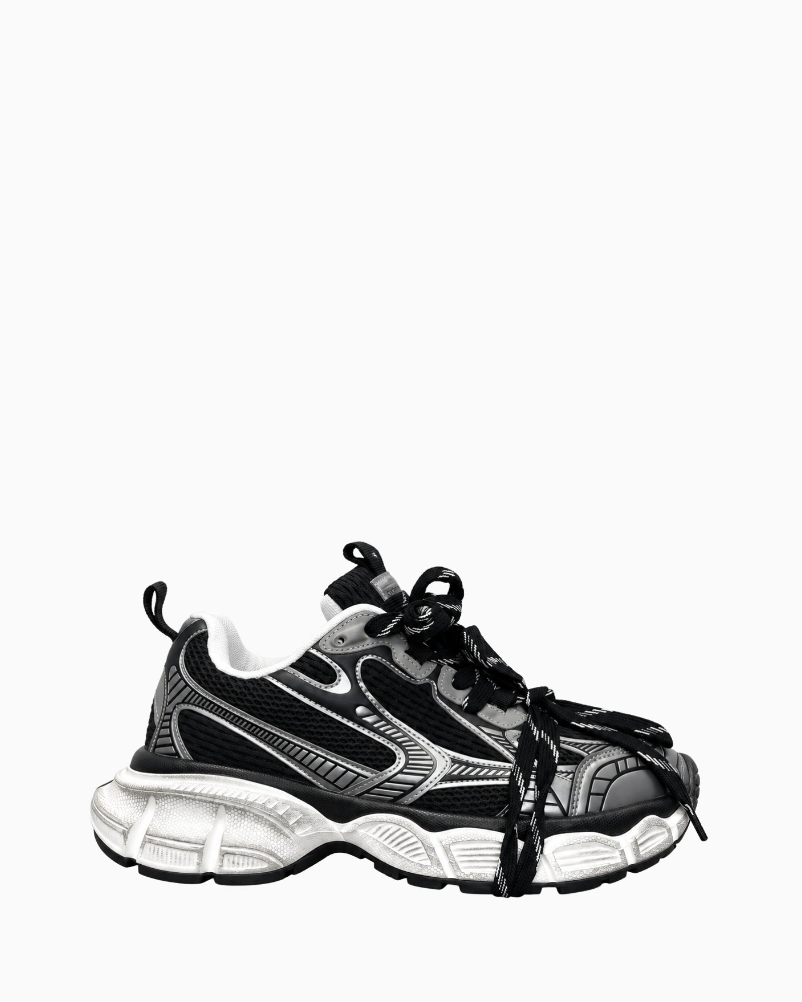 Donotconform Sneakers TRACK02M-BLK-SLV-WHI