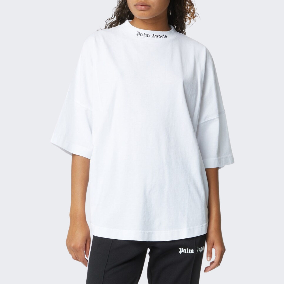 Palm Angels T-Shirt PWAA023C99JER002 - SanShopLuxury - Abbigliamento, Autunno/Inverno, Bianco, Carry Over, Continuativo, Donna, M, New, Palm Angels, Primavera/Estate, S, Stellato, T-Shirt, XS