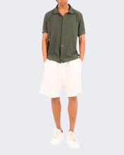 Asensyo Short PN 09 - SanShopLuxury - 2024, 46, 48, 50, 52, 54, Abbigliamento, Asensyo, Avorio, Idoneo, Outlet, Primavera/Estate, Short, SS24, Uomo