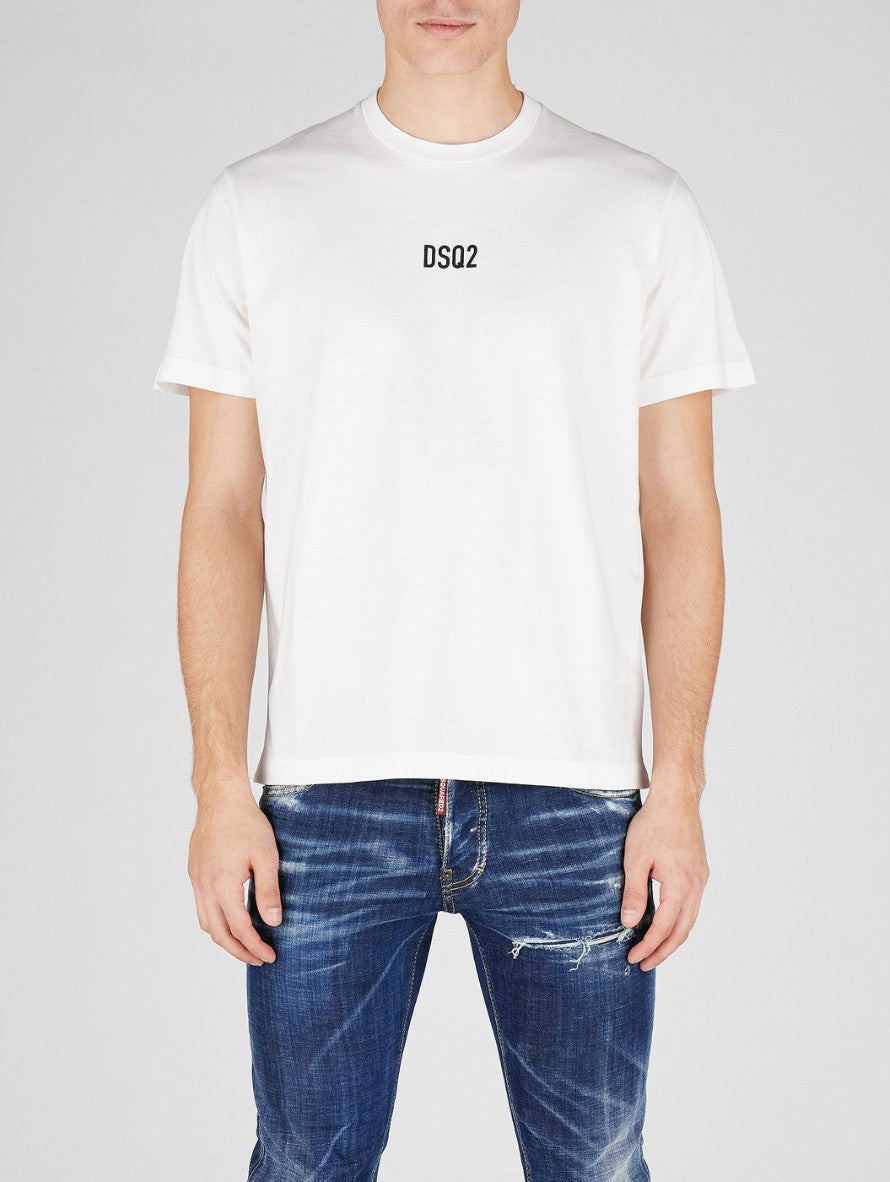 Dsquared2 T-Shirt S74GD0997 - SanShopLuxury - 2023, Abbigliamento, Autunno/Inverno, Bianco, Carry Over, Continuativo, Dsquared2, Idoneo, L, M, Nero, New, Primavera/Estate, T-Shirt, Uomo, XL, XXL, XXXL