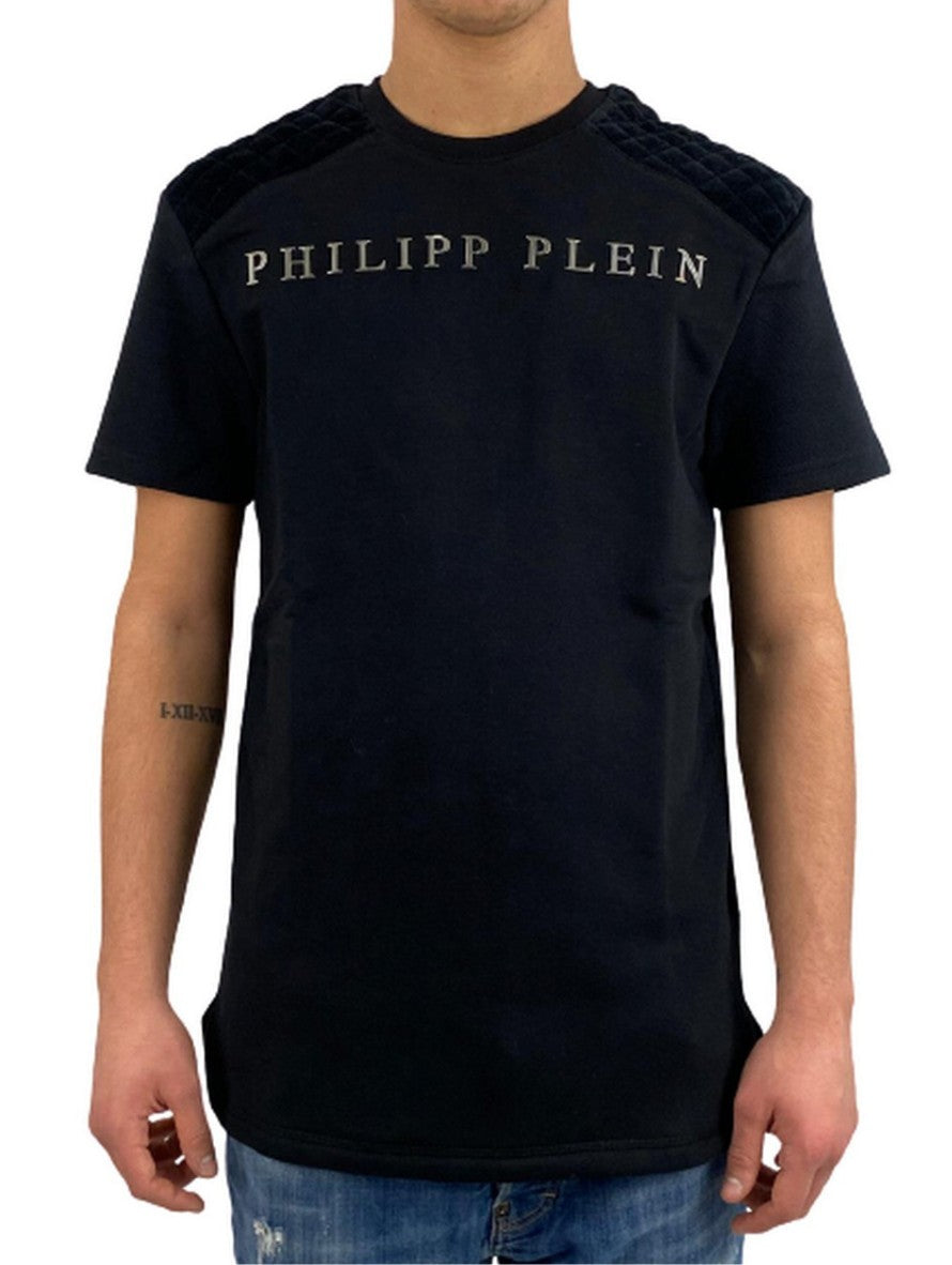 Philipp Plein T-Shirt CMTK4696/PJY002N02 - SanShopLuxury - -50%, 2020, Abbigliamento, Autunno/Inverno, FW20, Nero, Outlet, Philipp Plein, S, T-Shirt, Ultimo, Uomo