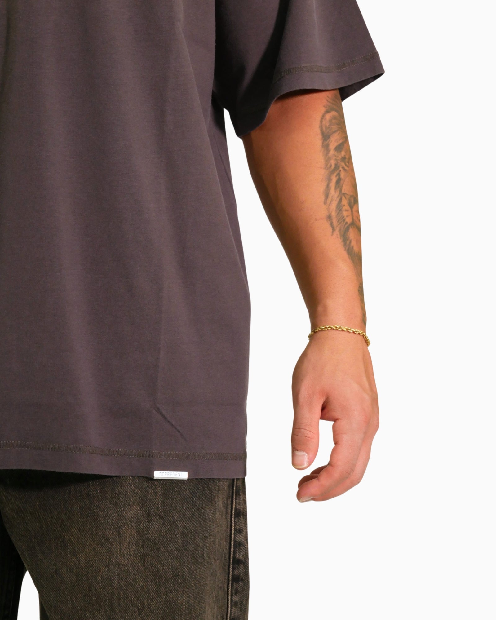 Represent T-Shirt MLM100161/17 - SanShopLuxury - 2025, Abbigliamento, Autunno/Inverno, Beige, FW25, Idoneo, L, M, New, Represent, S, T-Shirt, Uomo, XL, XXL