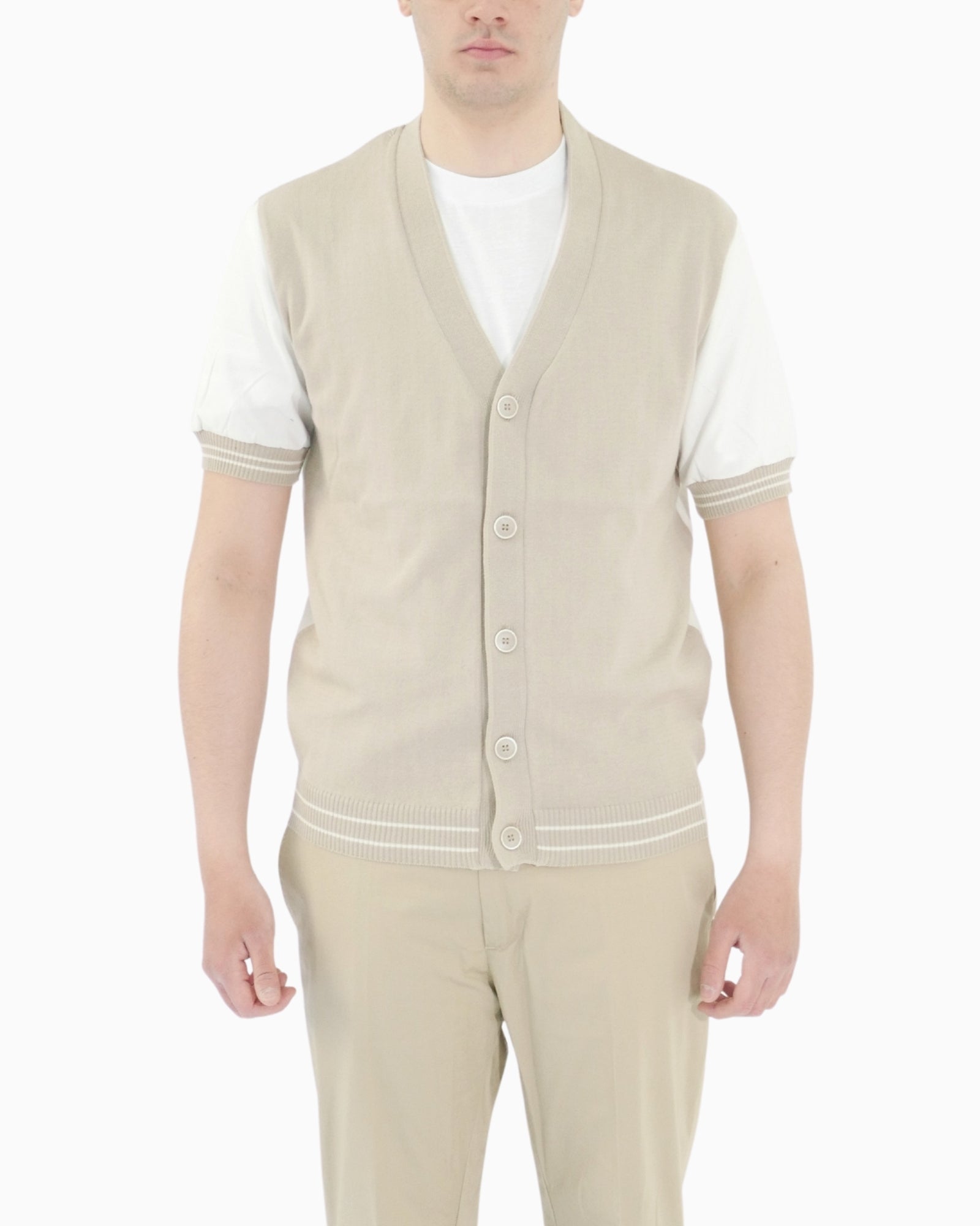 Chiodi Milano Cardigan SS25-013-BG - SanShopLuxury - 2025, Abbigliamento, Beige, Cardigan, Chiodi Milano, Idoneo, L, M, New, Primavera/Estate, S, SS25, Uomo, XL, XXL