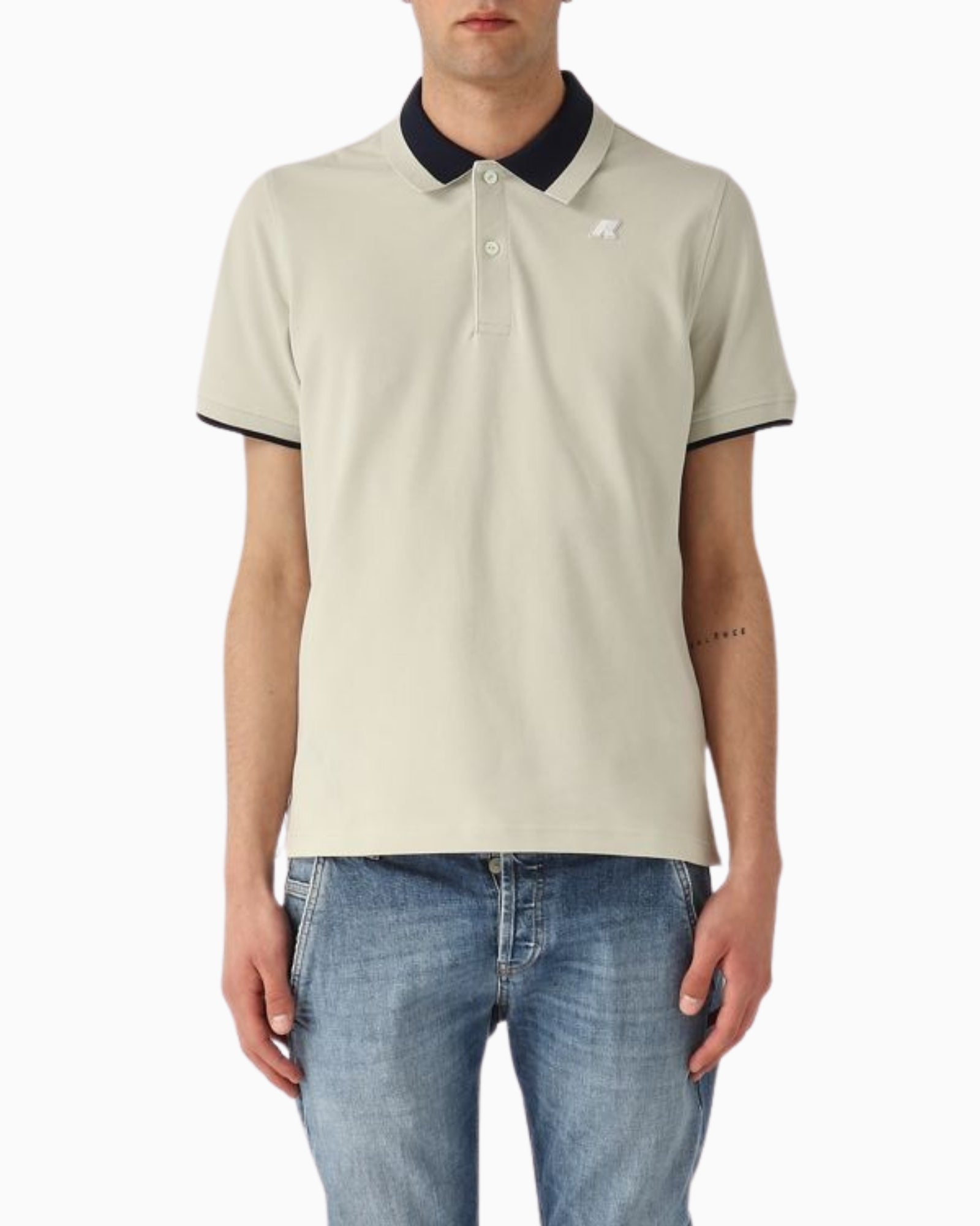 K-Way T-Shirt Polo K1125FW 634 - SanShopLuxury - 2025, Abbigliamento, Beige, Idoneo, K-Way, L, M, New, Primavera/Estate, S, SS25, T-Shirt Polo, Uomo, XL, XXL, XXXL