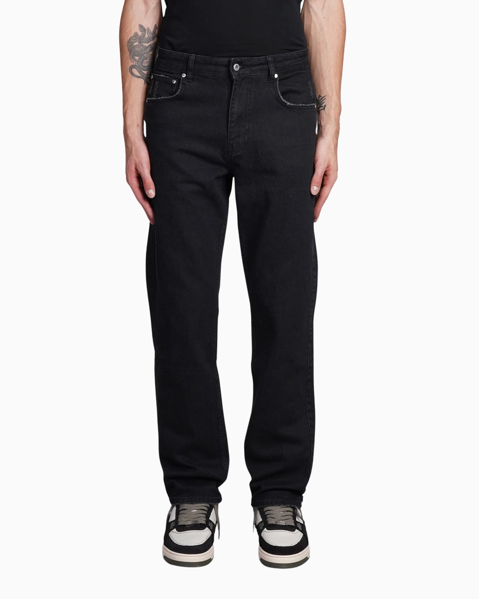 Represent Jeans MSL6001/01 - SanShopLuxury - 2025, 52, Abbigliamento, Autunno/Inverno, Continuativo, FW25, Idoneo, Jeans, Nero, New, Primavera/Estate, Represent, Ultimo, Uomo