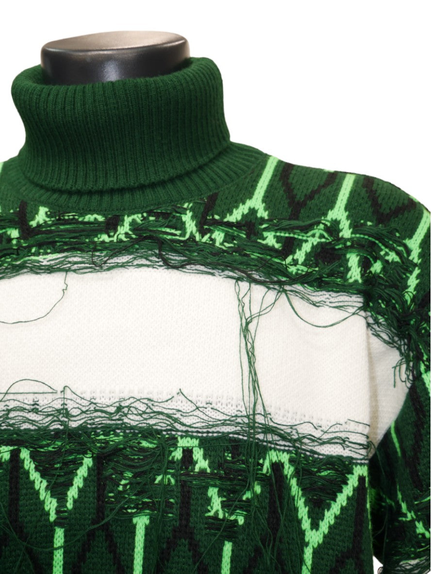 Donotconform Maglieria DN1005-V.U - SanShopLuxury - 2022, A collo alto, Abbigliamento, Autunno/Inverno, Donotconform, FW22, Maglieria, Outlet, Uomo, Verde, XL, XXL