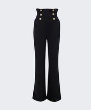 Balmain Pantalone UF15215V089/0PA - SanShopLuxury - -50%, 2020, 40, Abbigliamento, Autunno/Inverno, Balmain, Donna, FW20, Nero, Outlet, Pantalone, Ultimo