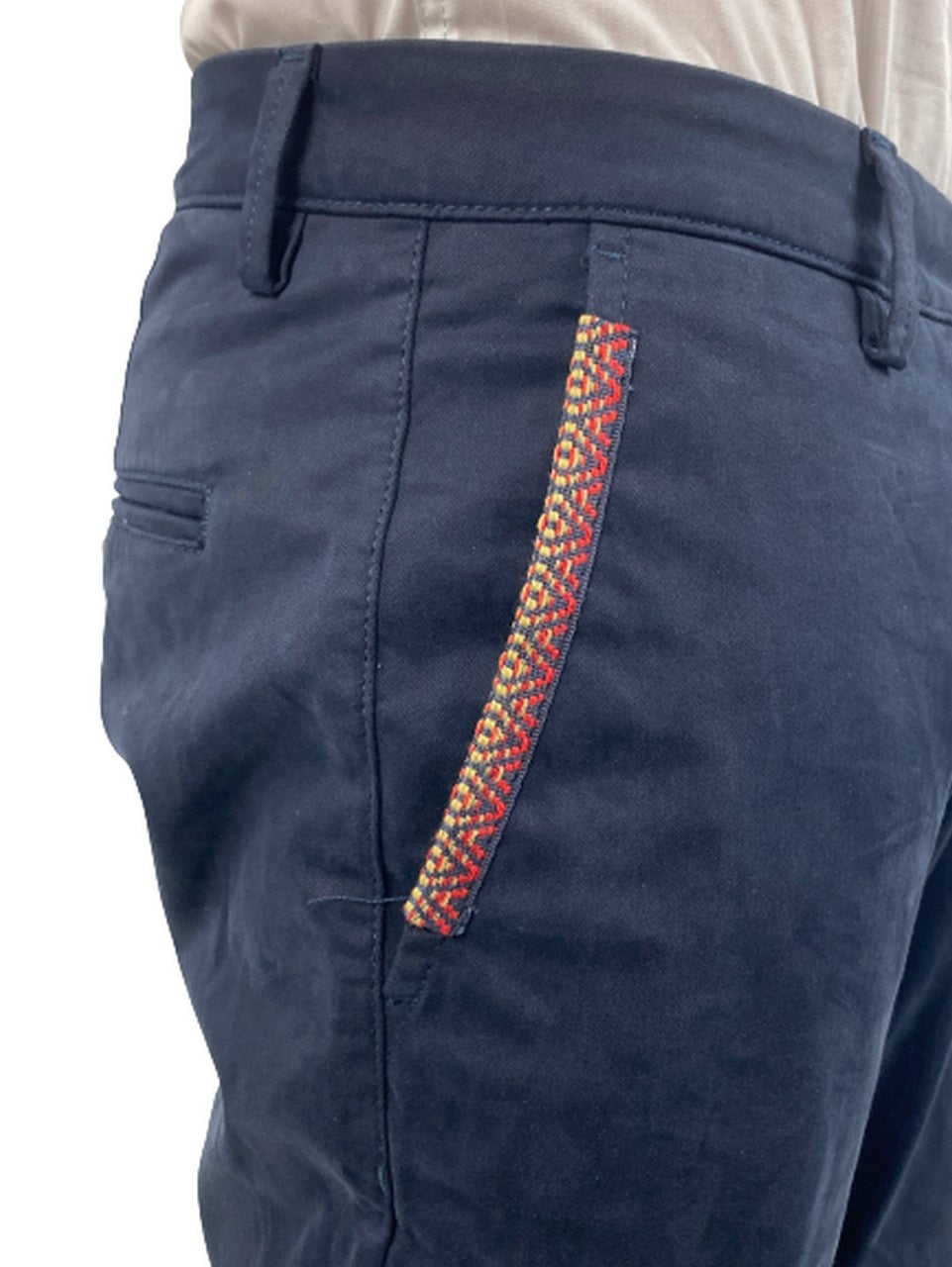 Takutea Pantalone RAKAU ACAI.B - SanShopLuxury - -50%, 2018, 46, 47, 48, 49, Abbigliamento, Autunno/Inverno, Blu, FW18, Outlet, Pantalone, Takutea, Uomo