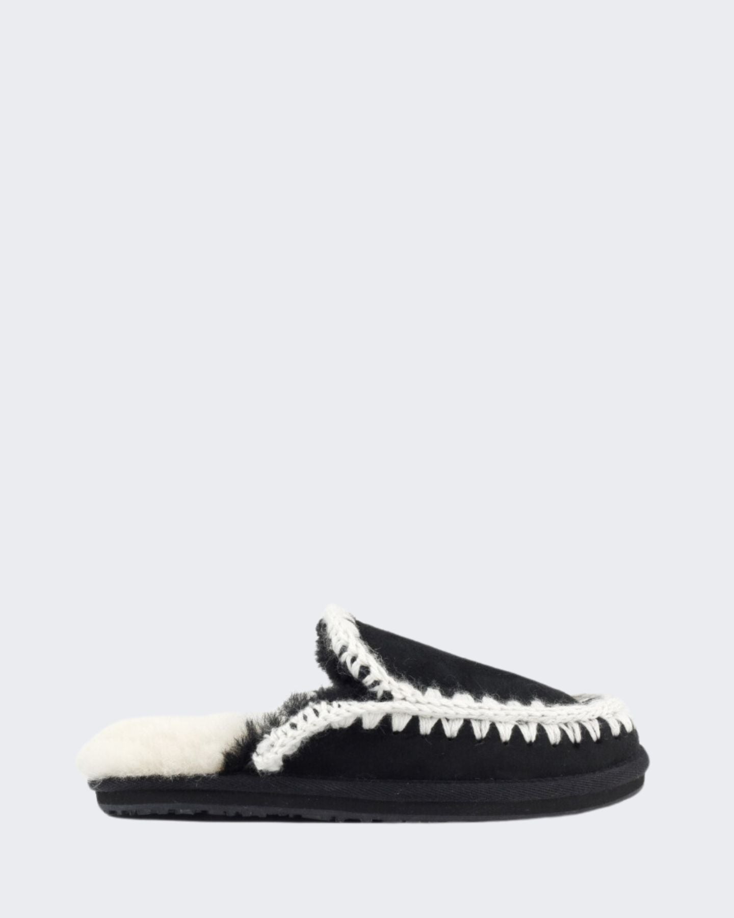 Inverno, Calzature, Donna, FW25, Mou, Nero, New, Slipper, Stellato