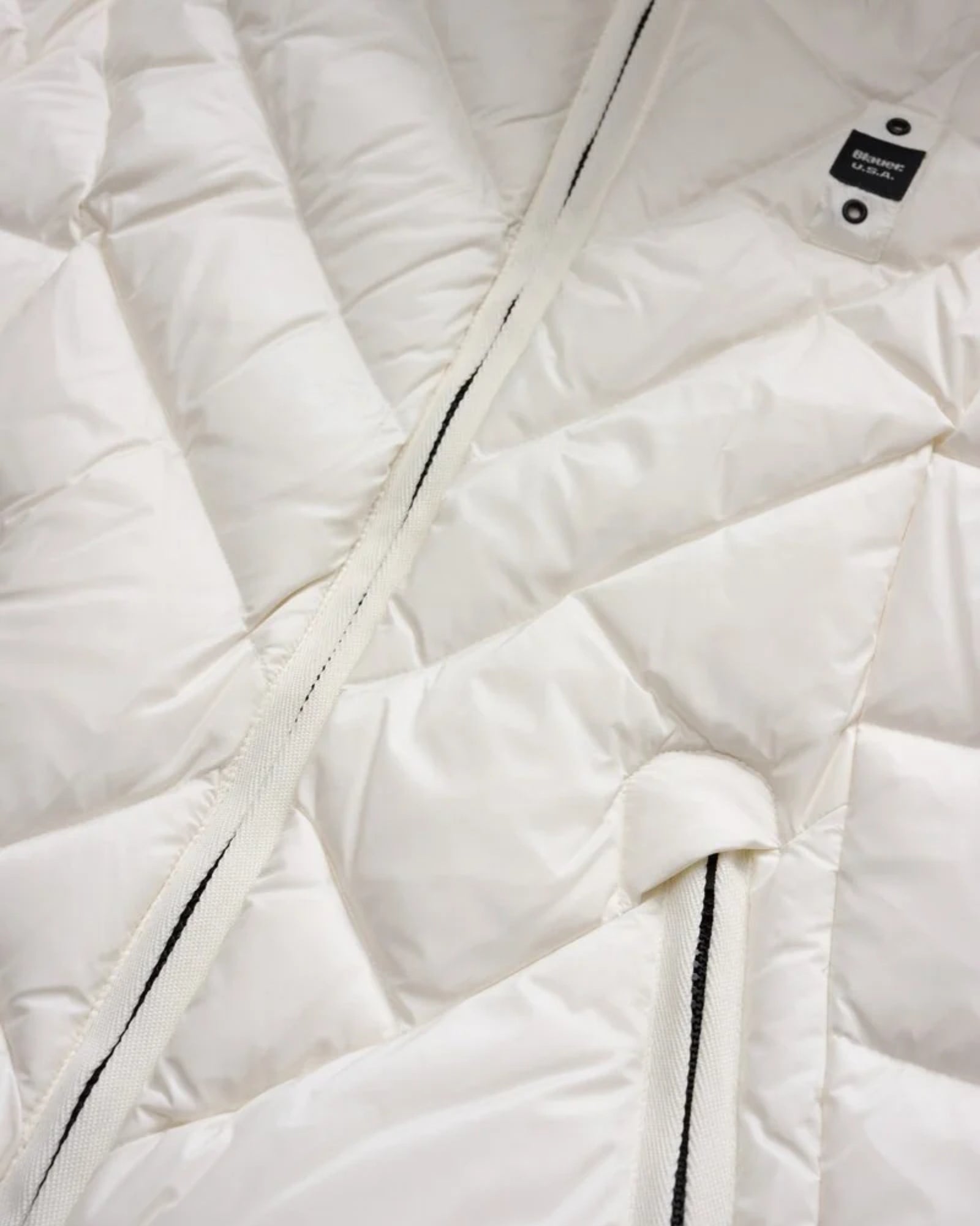 Blauer Giubbino 25WBLDC03097-100BI - SanShopLuxury - 2025, Abbigliamento, Autunno/Inverno, Bianco, Blauer, Donna, FW25, Giubbino, Idoneo, L, M, New, S, XL, XXL