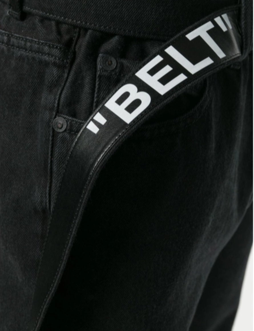 Inverno, FW18, Jeans, Nero, Off-White, Outlet, Ultimo, Uomo