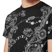 Versace Jeans Couture T-Shirt 75GAH6S0 JS218 - SanShopLuxury - 2023, 2XL, Abbigliamento, Autunno/Inverno, FW23, Idoneo, L, M, Nero, Outlet, T-Shirt, Uomo, Versace Jeans Couture, XL
