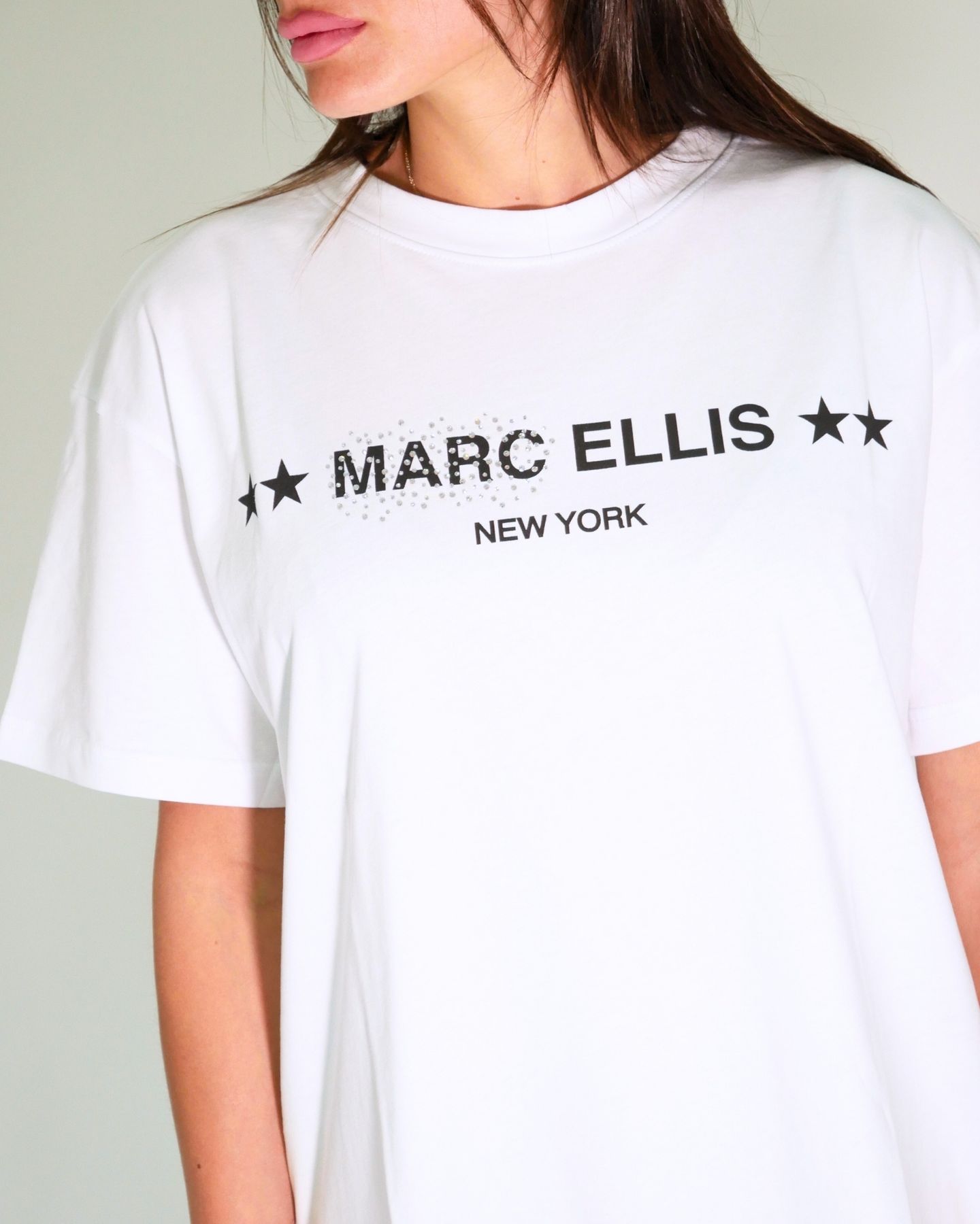 Marc Ellis T-Shirt MILANO-BIANCO - SanShopLuxury - 2024, Abbigliamento, Bianco, Donna, Idoneo, L, M, Marc Ellis, Outlet, Primavera/Estate, S, SS24, T-Shirt, Ultimo, XL